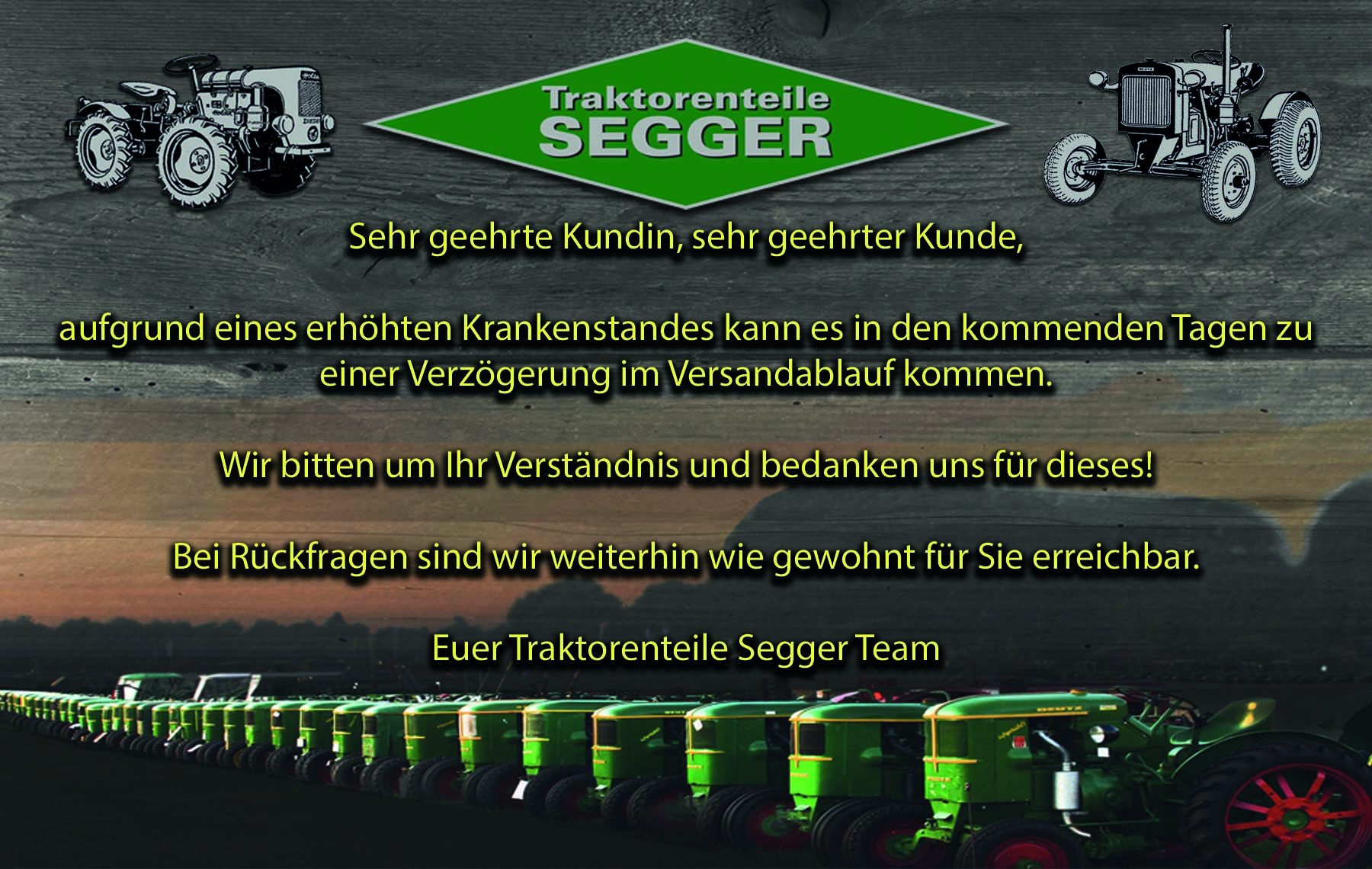 Traktorenteile Segger - Traktorenteile Segger
